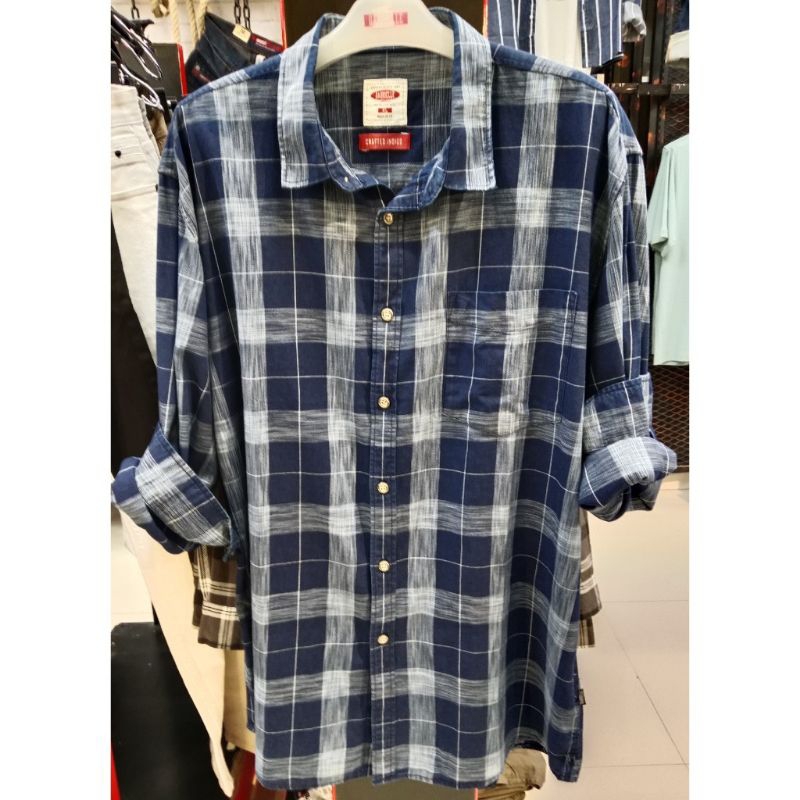 Kemeja panjang pria Gabrielle jeans original mens kemeja panjang reguler fit atasan pria Gabrielle k