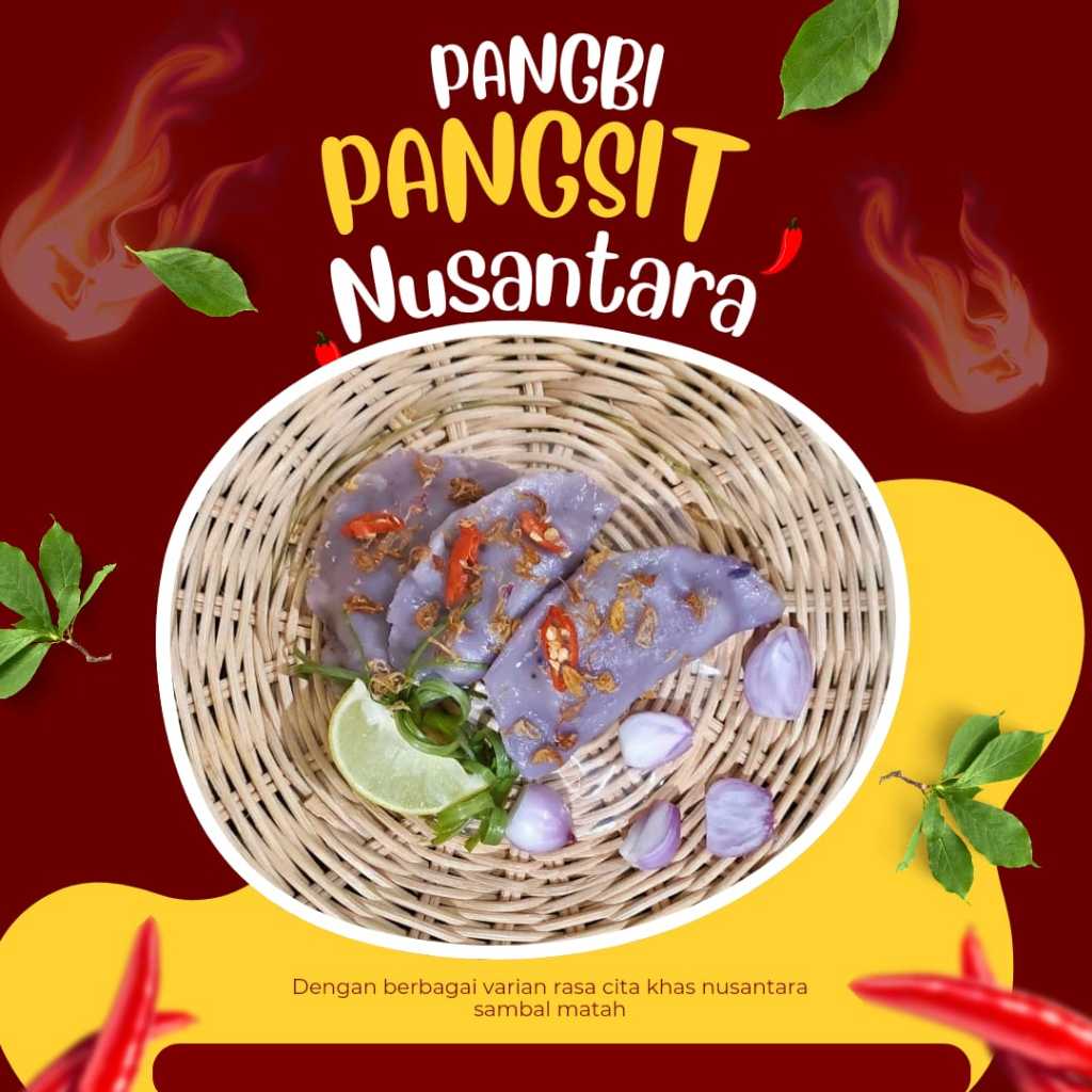 

Pangbi- Pangsit dan Dimsum Ubi Nusantara
