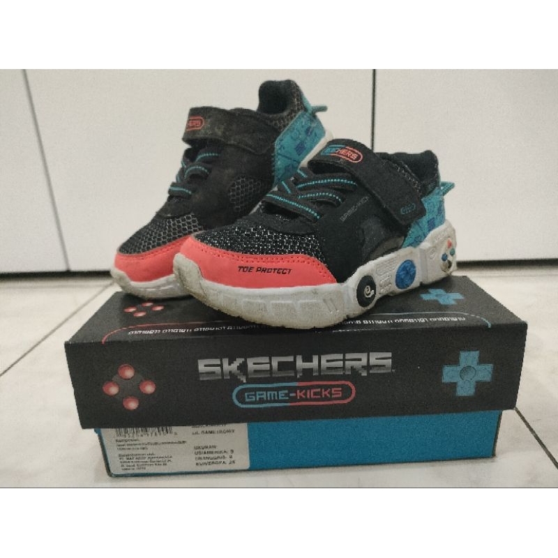PRELOVED SEPATU ANAK LAKI SKECHERS