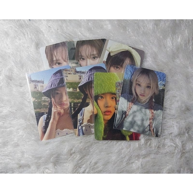 [READY] PHOTOCARD OFFICIAL WINMEL, HANNI BUCKET, HANNI IPHONE, HANNI PITA, HAERIN KEPANG [BACA DESKR