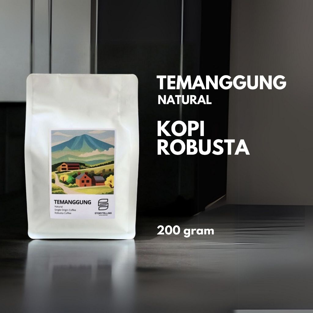 

Kopi Robusta 100% Temanggung coffee / 200 gram / 1 kg / biji atau bubuk