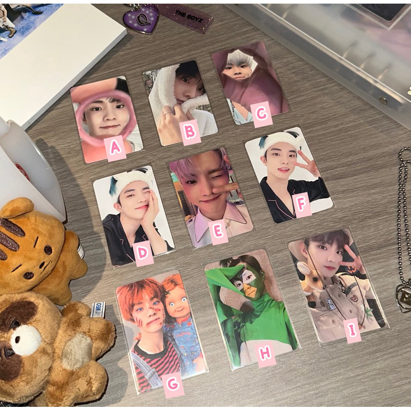 The Boyz Changmin Official Photocard tbz kyuped kyu kiki kyu chucky pajama Q blanket