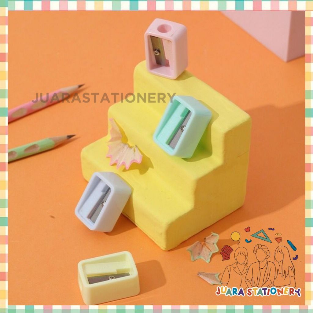 

Serutan Pensil Deli 1 Lubang / Serutan Warna Pastel Rautan Pensil Pengserut H561 (3144)