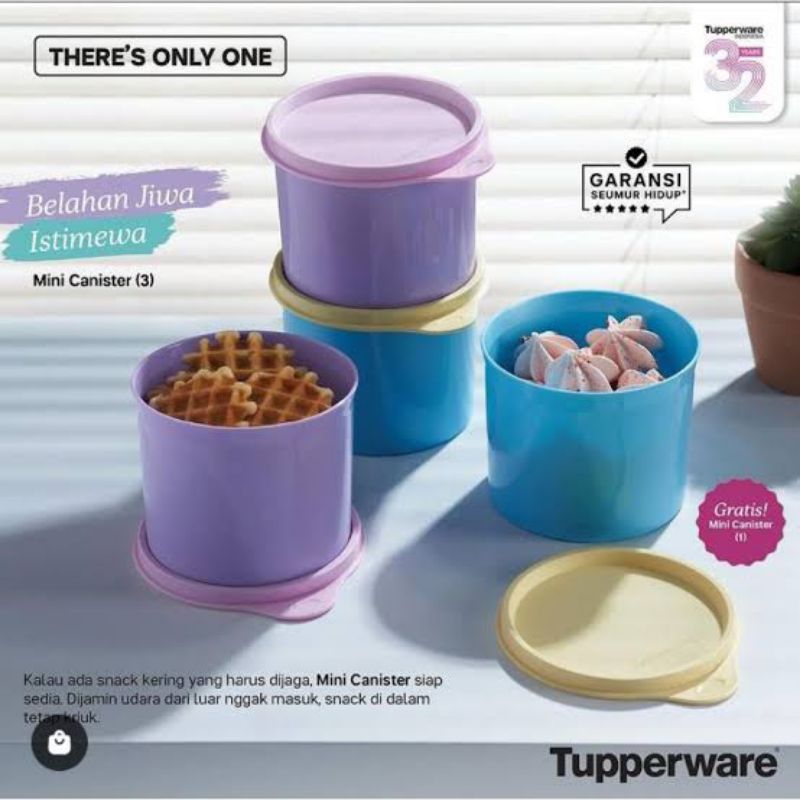 Cutie Canister Tupper toples lucu