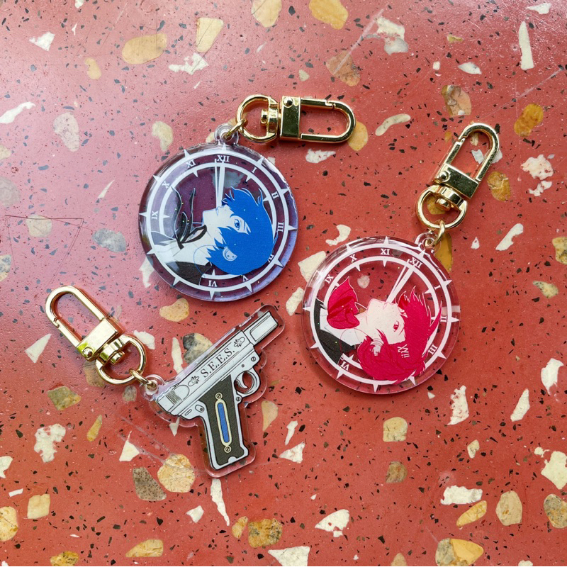 Persona 3 Epoxy Keychain