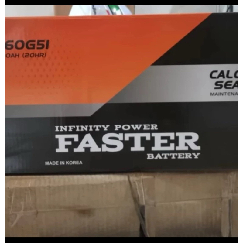 Aki Kering Faster MF 160G51 N150 12V 150Ah Genset Kapal Truck