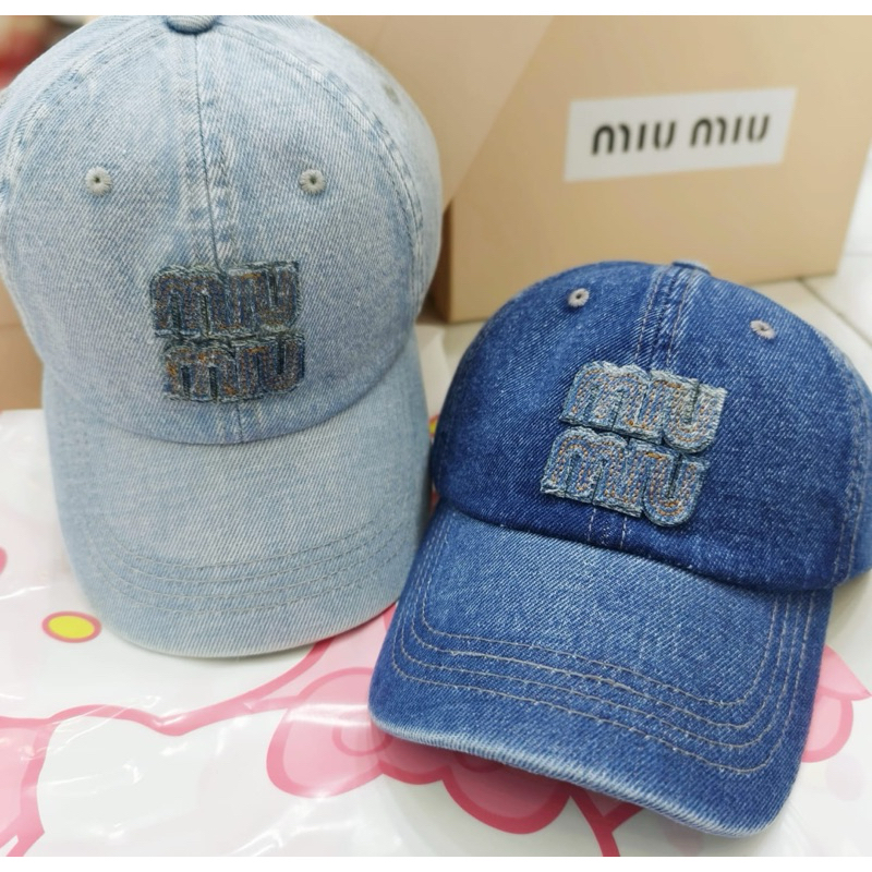 TOPI JEANS MIU MIU PREMIUM IMPORT