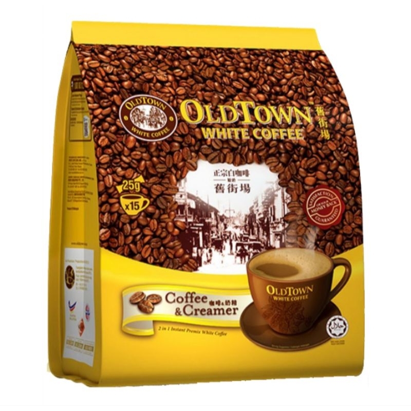 

OLD TOWN White Coffee Instant Coffee & Creamer Kopi bubuk isi 15 sachet x 25 gram