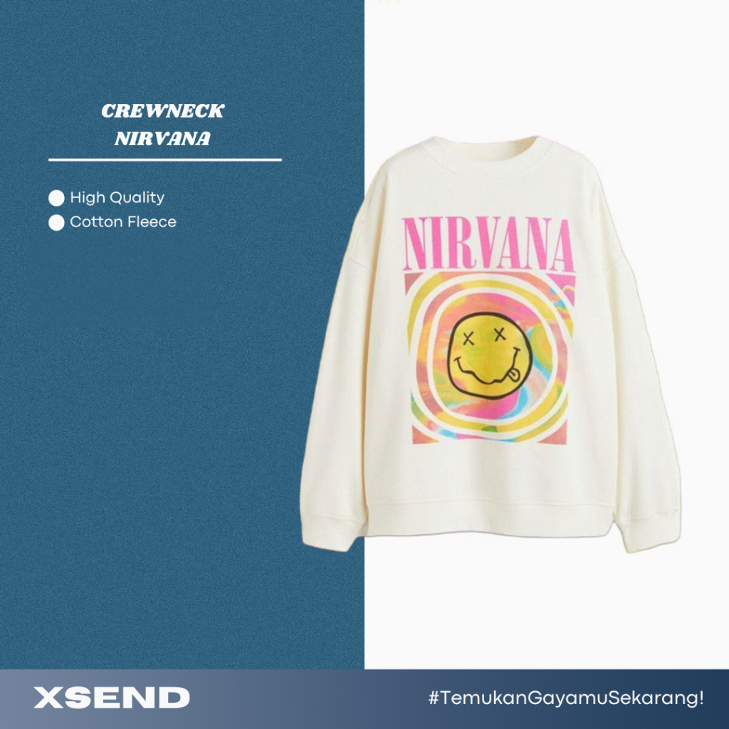 Crewneck HM Nirvana