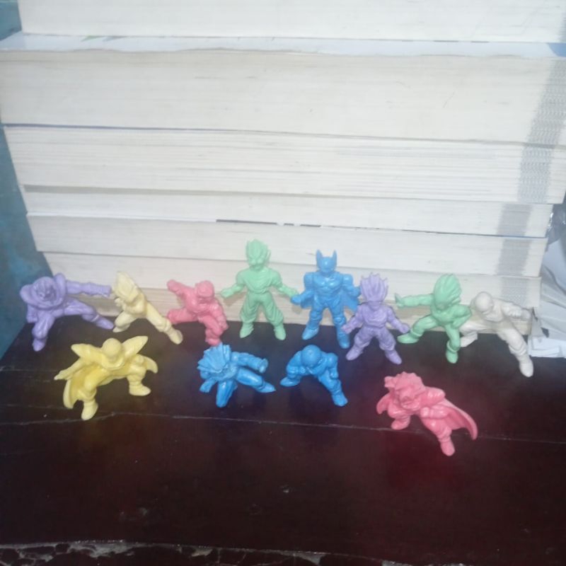mini figure plastik jadul ukuran besar dragon ball