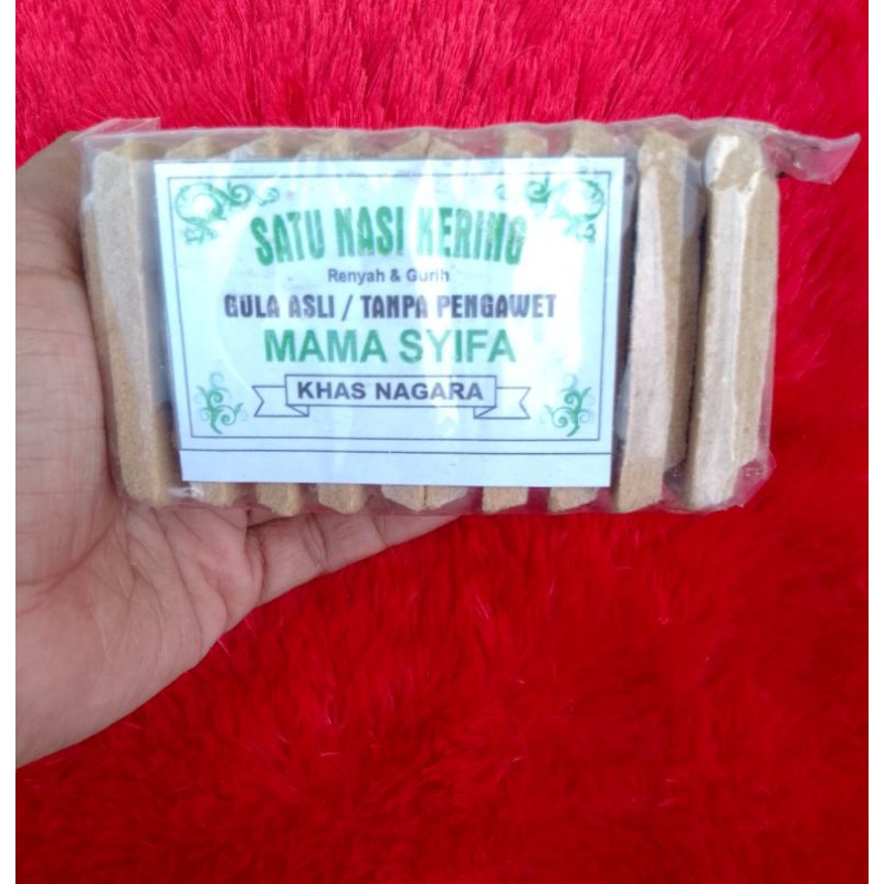

Kue satu nasi kering