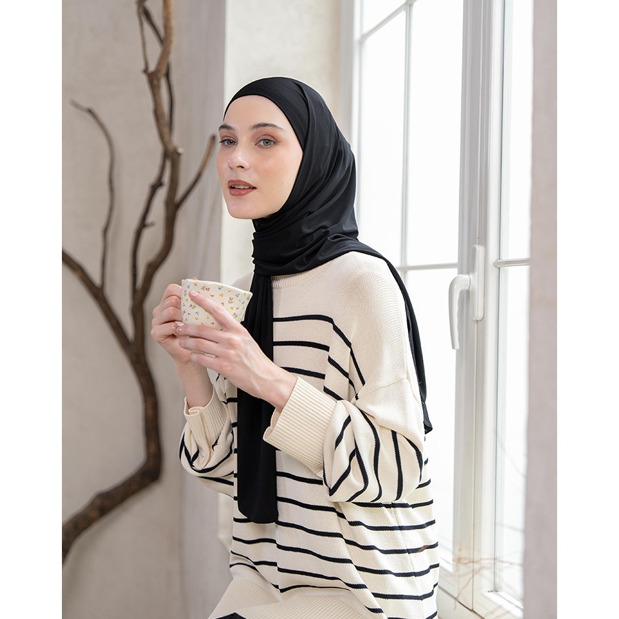 Heaven Lights - Pashmina Curve Instan - Pashmina Instant Polos