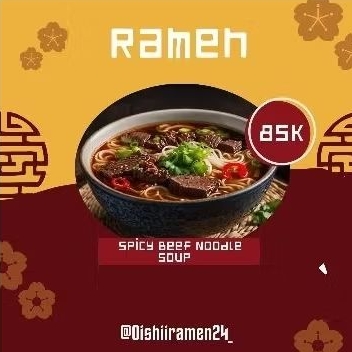 

Ramen Spicy Beef Noodle Soup