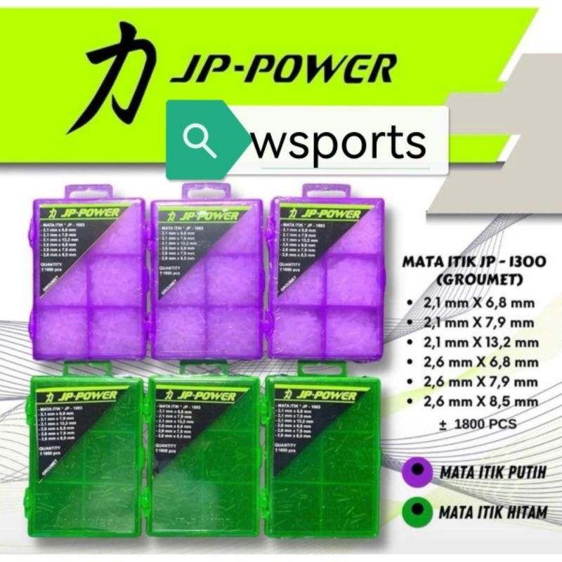 Mata Itik Cincin Raket Badminton JP POWER Original