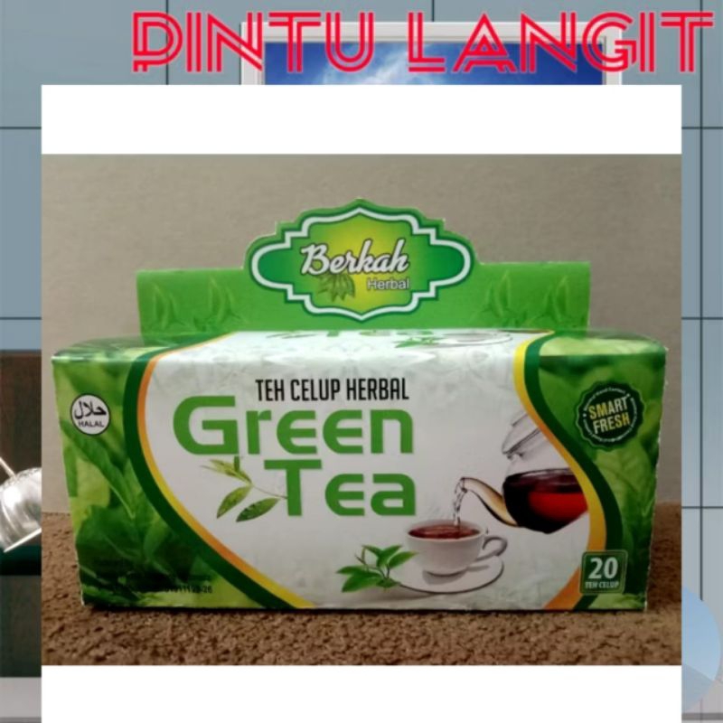 

Teh Celup Herbal GREEN TEA 1Box