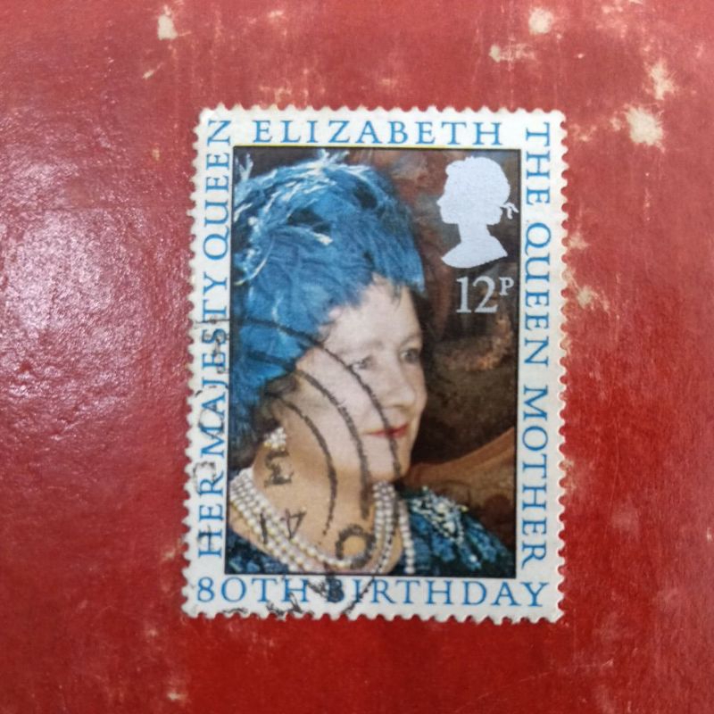 

perangko LN Inggris 80th birthday queen Elizabeth(A09)