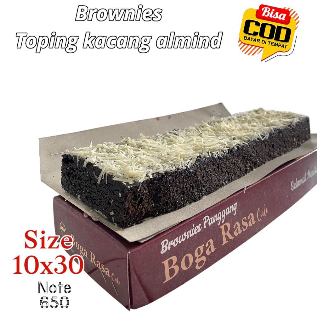 

bronis jumbo 10 x 30 cake bakre coklat keju bronis rasa coklat keju BRONIS coklat