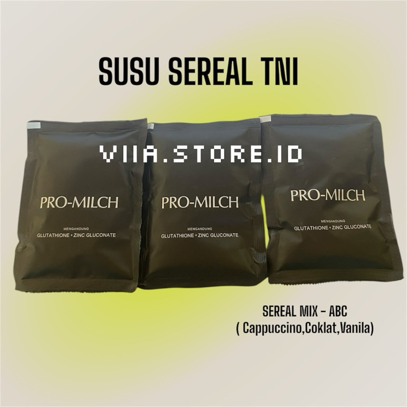 

SUSU SEREAL TNI PRO-MILCH 40g ADA 3 RASA 100% ORIGINAL