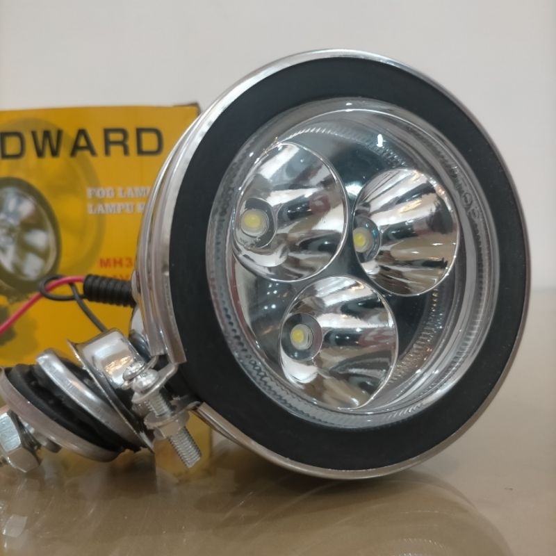 LAMPU LED MOBIL MOTOR LAMPU KABUT BAJA LASER 3IN 12-24 VOLT