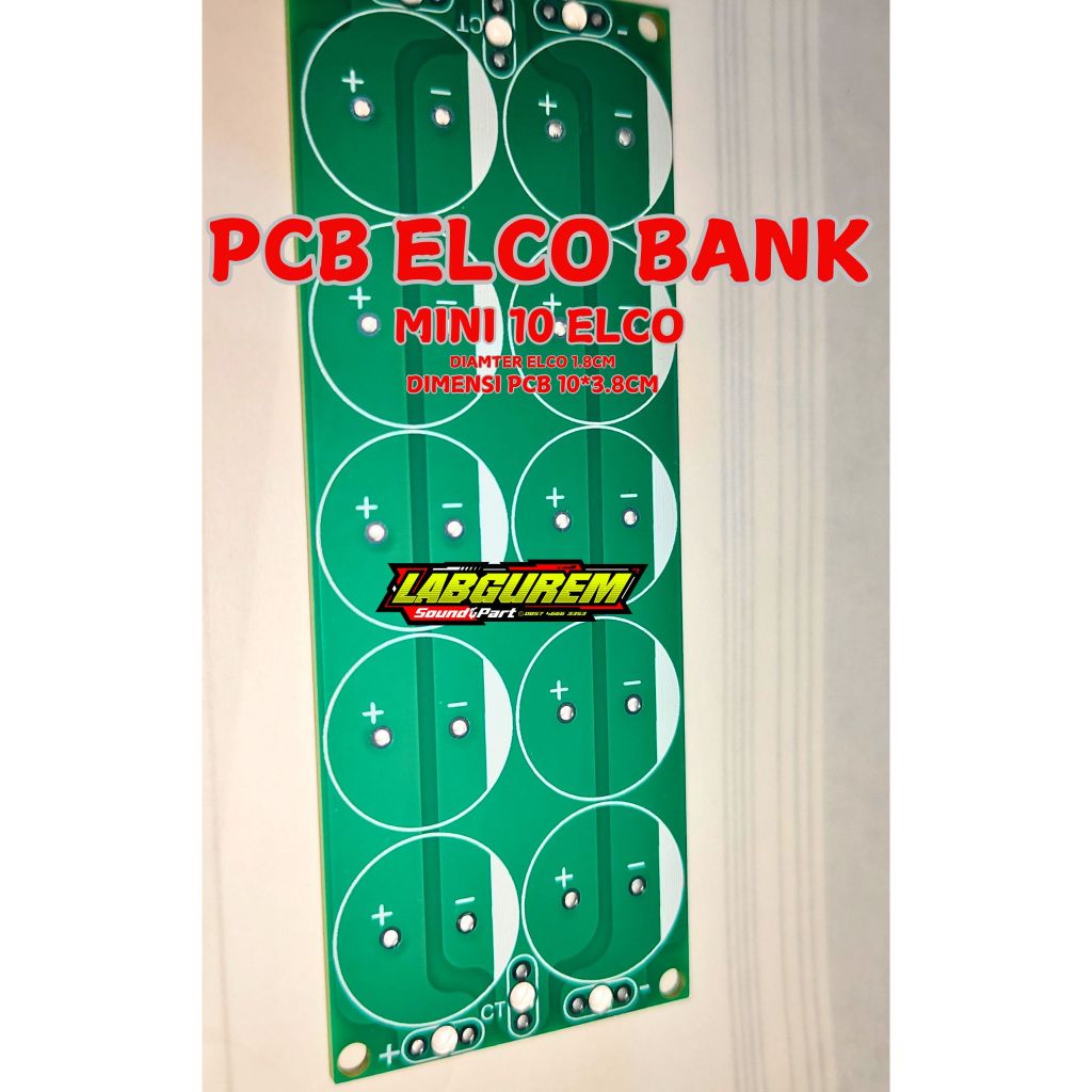 PCB ELCO BANK MINI 10 ELCO DOBEL LAYER