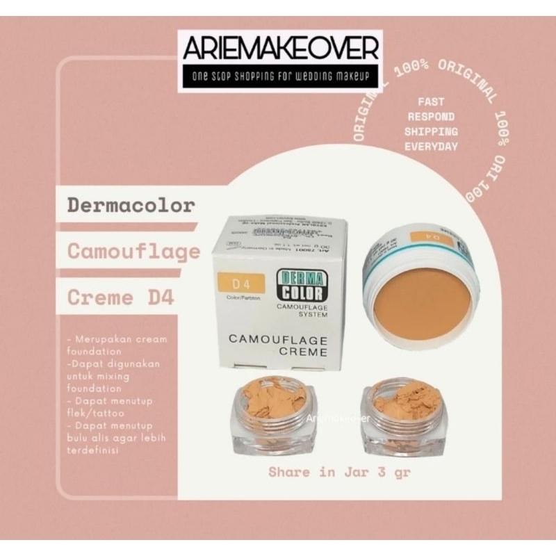 DERMACOLOR FOUNDATION SHARE IN JAR