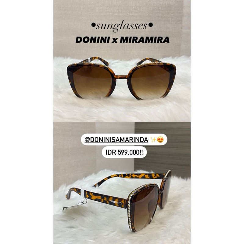 SUNGLASSES DONINI X MIRAMIRA (A999-999)
