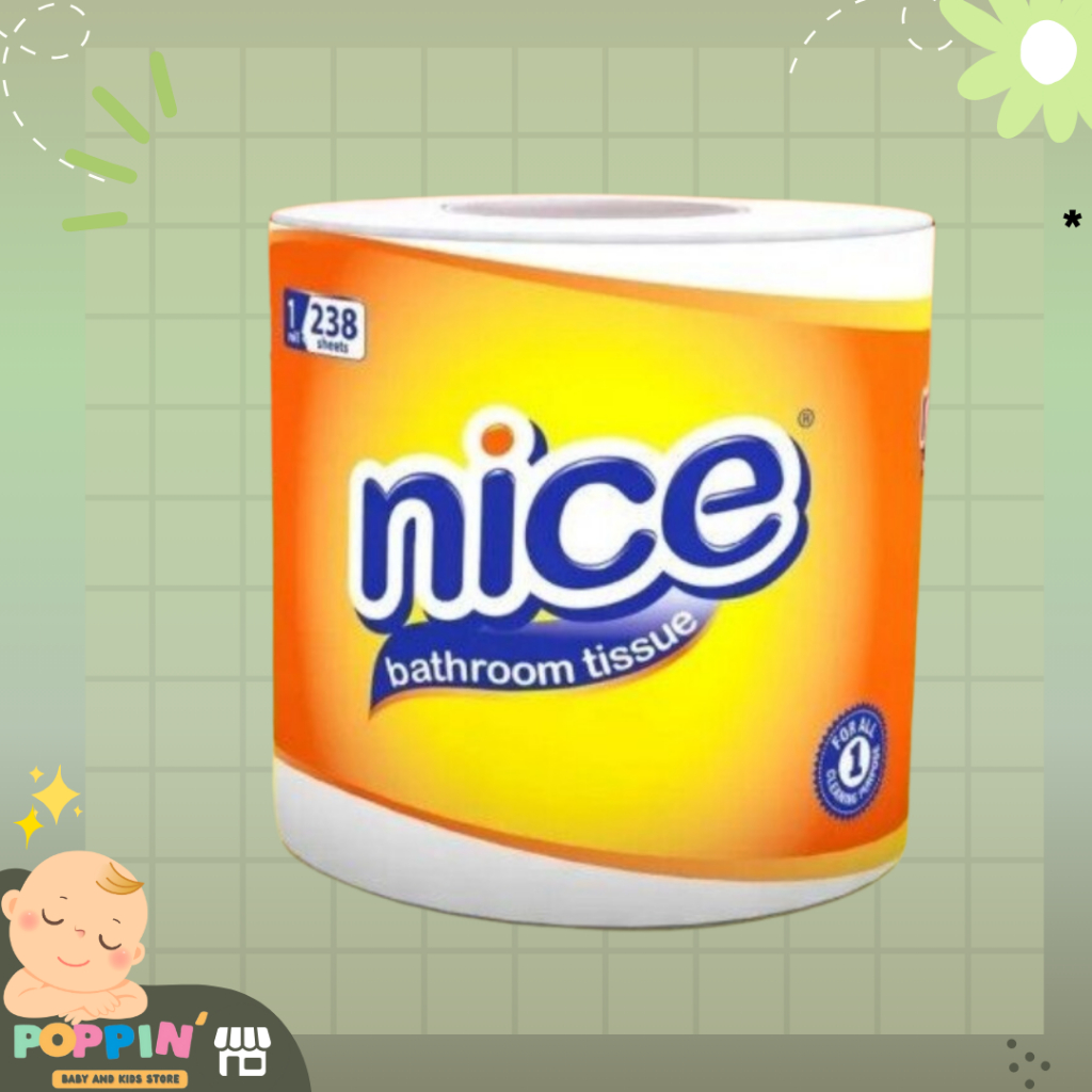 Tissue Nice 238 Sheets Tissu Tisue Tisu Bathroom Toilet Roll Gulung