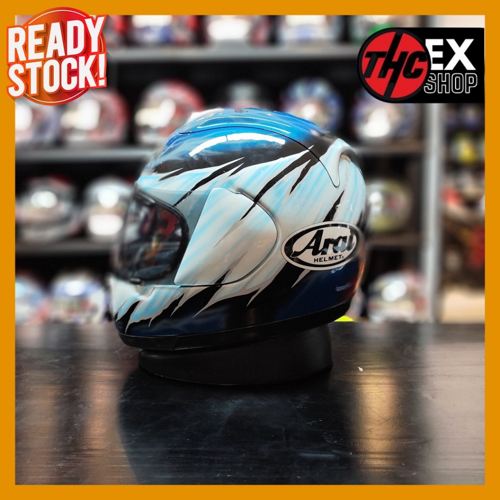 HELM ARAI RR4 YOUICHI UI 2ND SECOND SIZE M FULL FACE HELMET