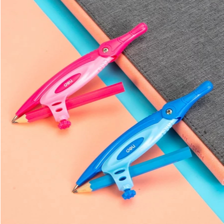 

Deli Jangka Sekolah dengan pensil mekanik bahan ABS berkualitas mudah dibawa nyaman dipakai EG20102