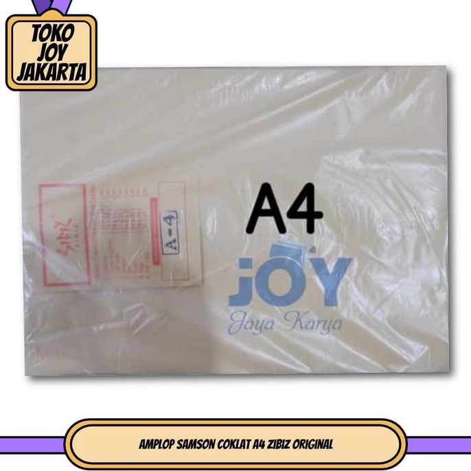 

KODE PRODUK HJIOI7833 Amplop Samson Coklat A4 Zibiz Original