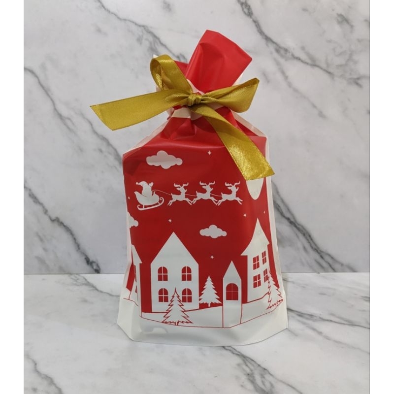 

Goodie Bag/ Kantung Serut tema Natal/ Christmas