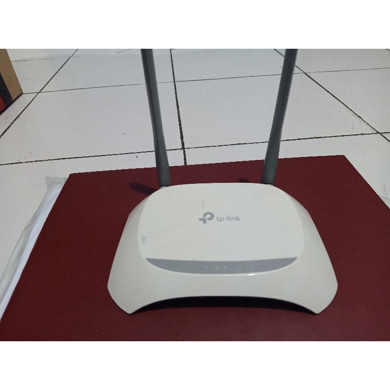 Router TP Link WR840N Second + Adaptor Original