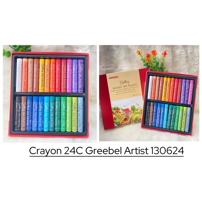 

GREEBEL ARTIST OIL PASTEL 24 WARNA/GREEBEL CRAYON ARTIST 24 WARNA/CRAYON/KRAYON/OIL PASTEL