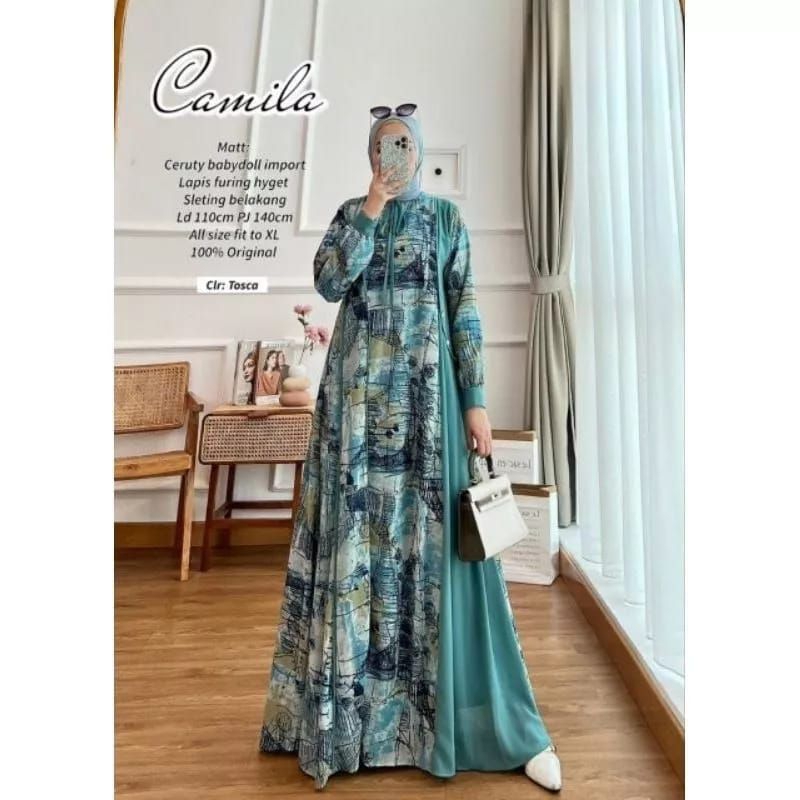 gamis sifon jumbo