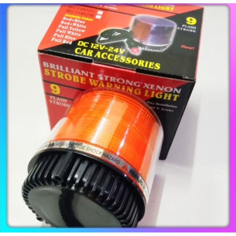Lampu LED ROTARI BLITZ MOBIL dan Truk 12volt/24Volt