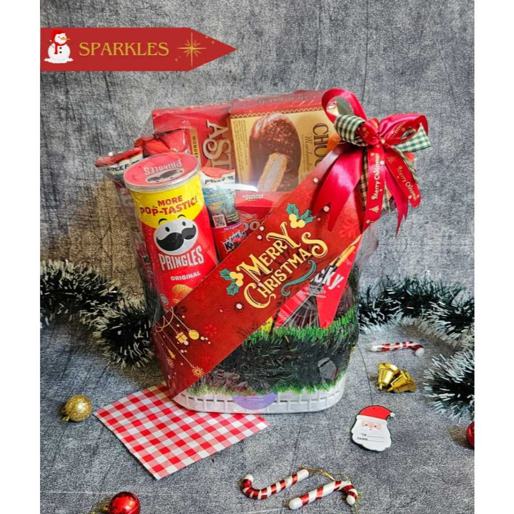 

PARSEL MINI + TOPER / PARSEL MAKANAN /PARSEL NATAL / HAMPERS NATAL / PARCEL NATAL