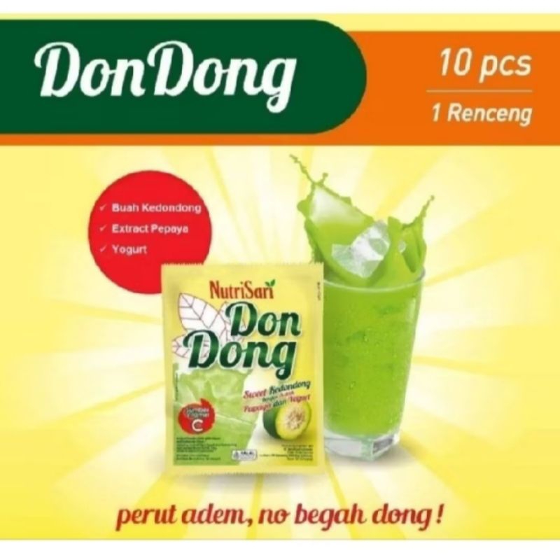 

Nutrisari Don dong 1renceng isi 10pcs