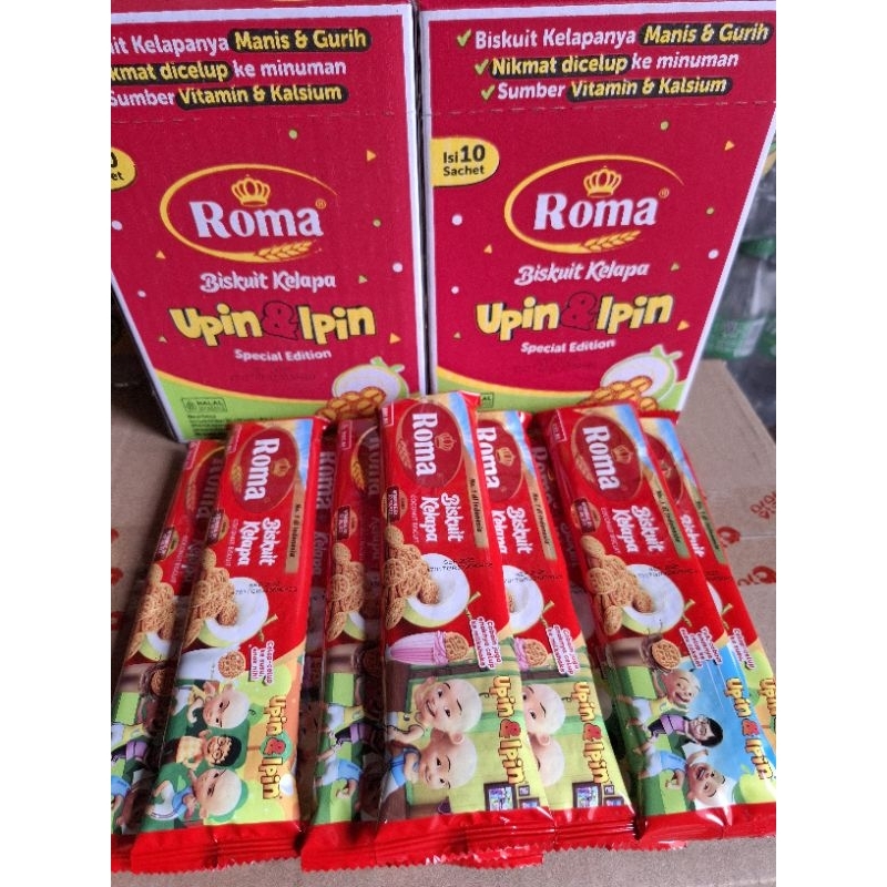 

Roma Kelapa Upin & Ipin Special Edition [ 10 pcs ]