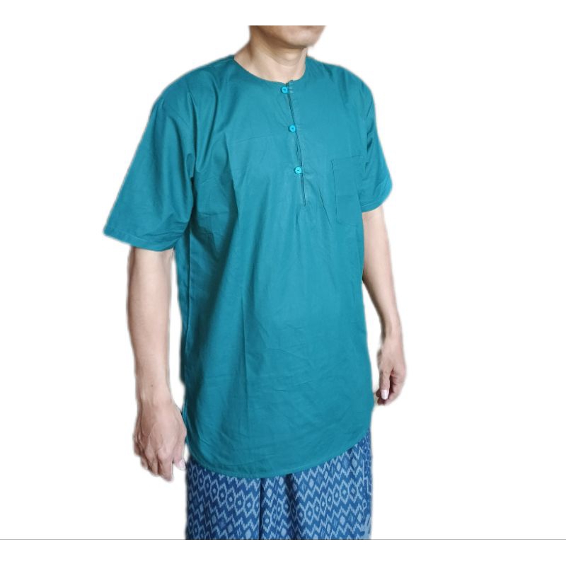 baju koko lengan pendek kancing tali baju koko keren