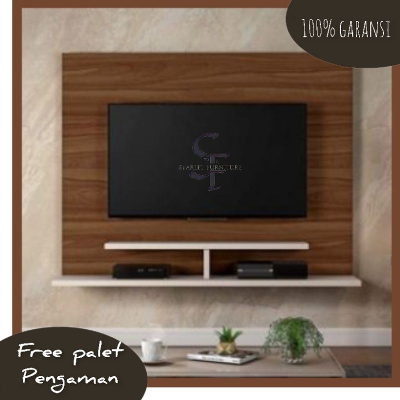 BACKDROP TV Takiya backdrop tv minimalis modern (BT 02)