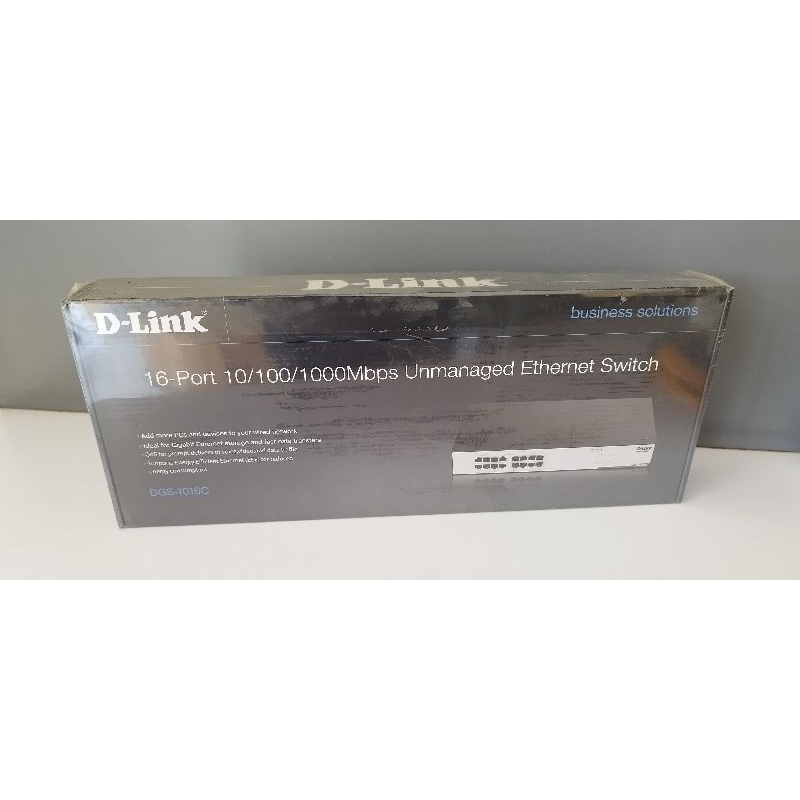 SWITCH HUB DLINK 16 PORT GIGABYT
