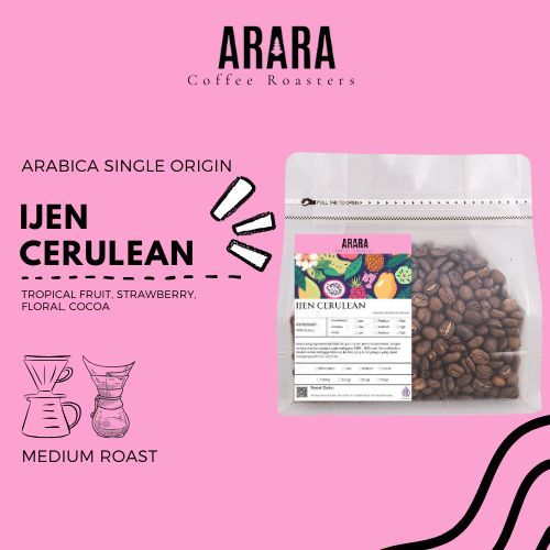 

Biji Kopi Arabika Ijen Cerulean Carbonic Maceration Natural Process Roast Beans–Fresh Roast Arabica