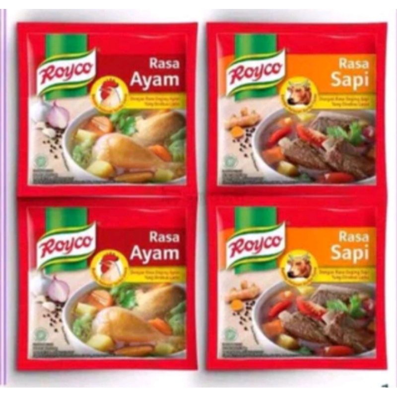 

promo royco ayam/sapi 1 renceng harga minim