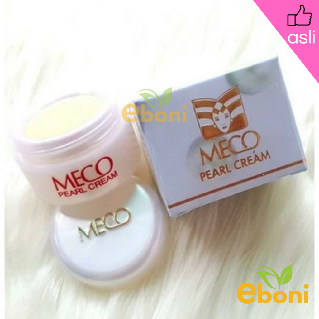 Meco Pearl Cream 12gr - Meco Cream Siang 12gr