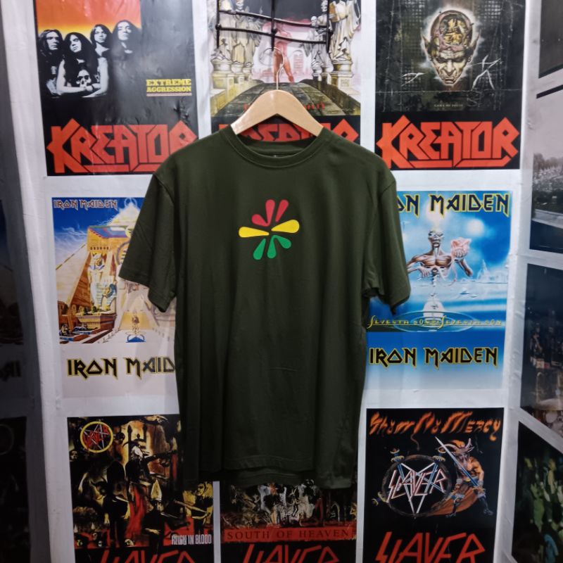 TSHIRT PEACE MAKER HIJAU