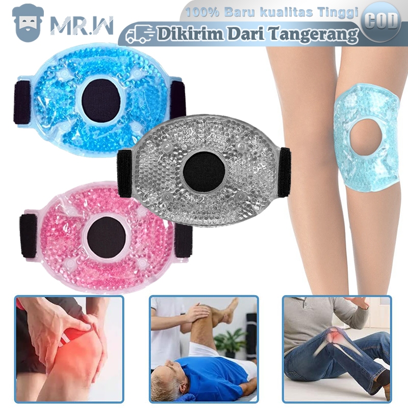 Hot And Cold Knee Gel Beads Kompres Es Lutut Kompres Lutut Dingin Gel Ice Pack Pendingin