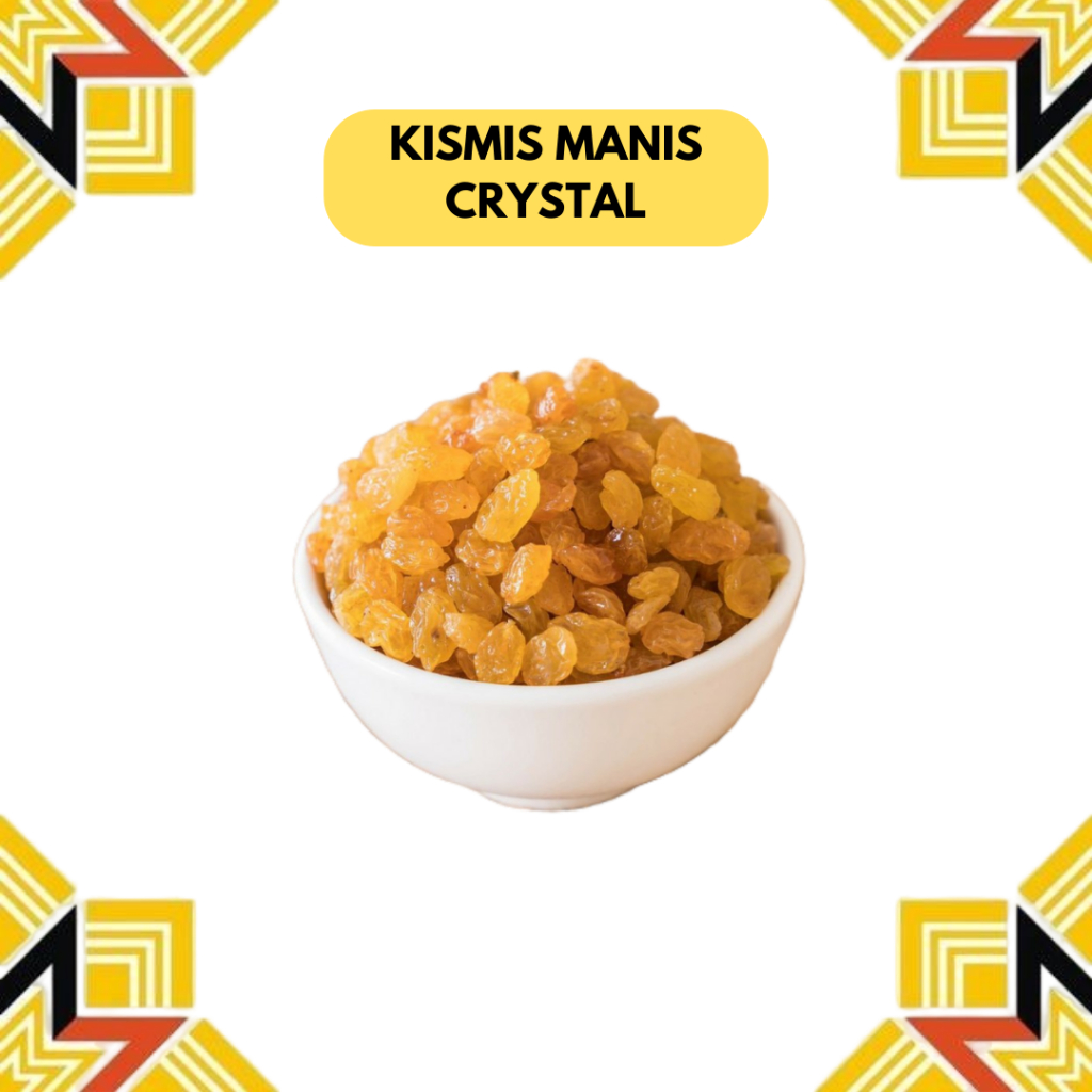 

KISMIS MANIS CRYSTAL PER KG - RASA MANIS ALAMI, PREMIUM QUALITY