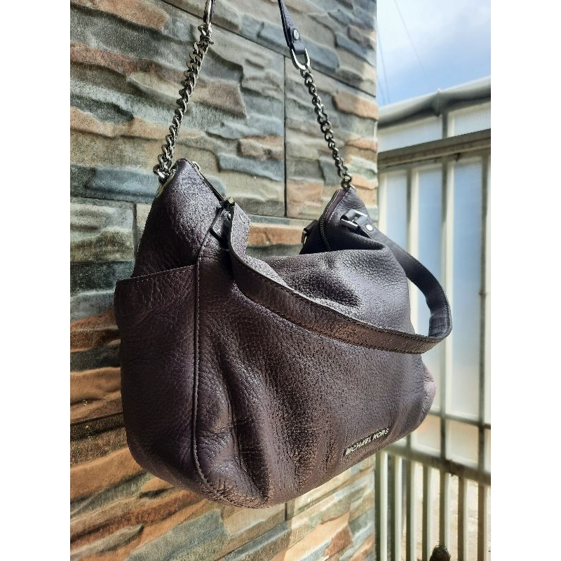 Shoulder Rantai Ungu MICHAEL KORS - TAS PRELOVED BRANDED ORIGINAL