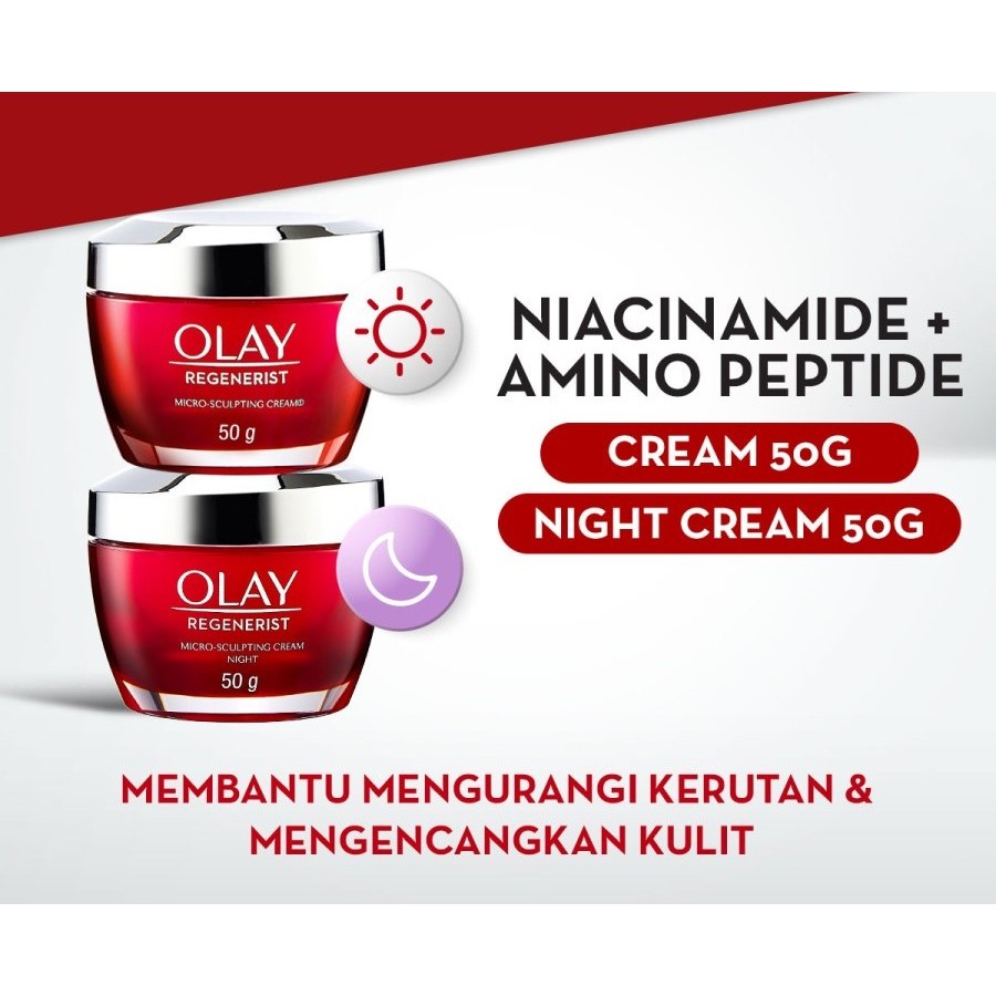 Paket Hemat Olay Ritual Pelembab Anti Aging