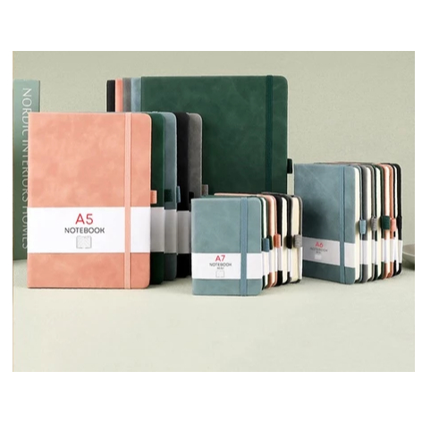 

A5/A6/A7 Buku Diary Aesthetic Buku Catatan Buku Notes Kecil Notebook Tali 100 Lembar